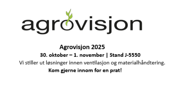 Vi gleder oss til AGROSVISJON 2025!